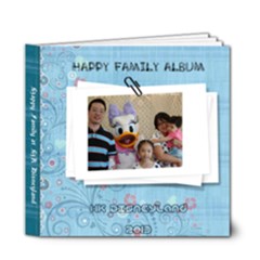 Happy Family at Disney - 6x6 Deluxe Photo Book (20 pages)