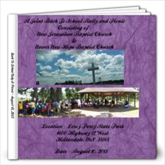 Back to School Rally and Picnic - 12x12 Photo Book (20 pages)