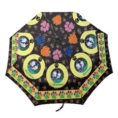 Kitty and Doggy folding umbrella