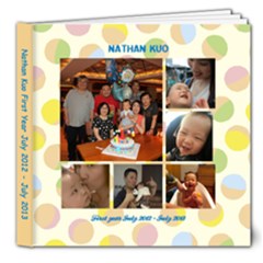 Nathan First Year 2013 - 8x8 Deluxe Photo Book (20 pages)