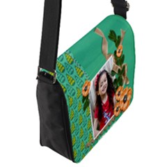 Flap Closure Messenger Bag (S) 