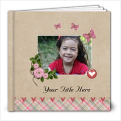 8x8 (20 pages) -  multi frames - ANY THEME - 8x8 Photo Book (20 pages)