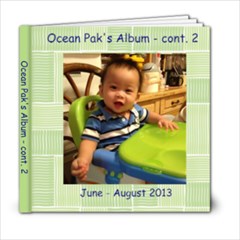 Ocean 7-8 mths - 6x6 Photo Book (20 pages)