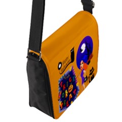 Flap Closure Messenger Bag (S) 