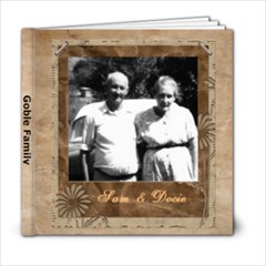 Goble Family - 6x6 Photo Book (20 pages)