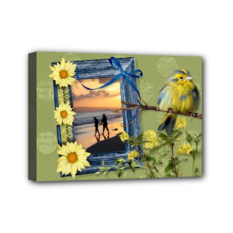 April Shower - Mini Canvas 7x5 (Stretched)  - Mini Canvas 7  x 5  (Stretched)