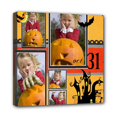 helloween - Mini Canvas 8  x 8  (Stretched)