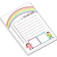 Rainbow To Do List Pad - Large Memo Pads