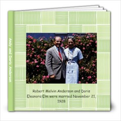 Andy and Doris Anderson s Book 2 ! - 8x8 Photo Book (20 pages)