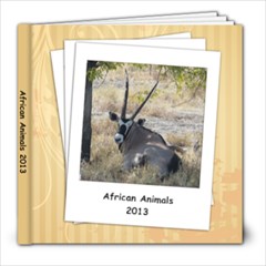 African Animals - 8x8 Photo Book (20 pages)