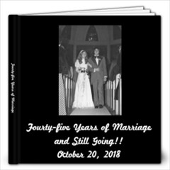 Anniversary Album - 12x12 Photo Book (20 pages)