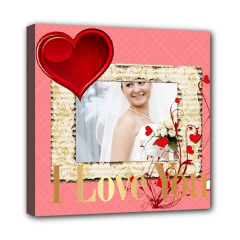 love - Mini Canvas 8 x 8 (Stretched) love - Mini Canvas 8 x 8 (Stretched)