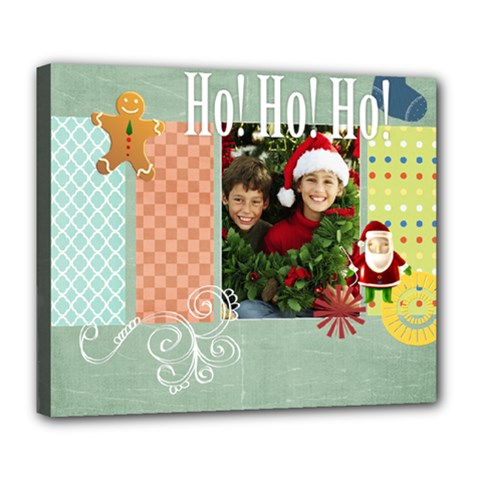 christmas gif - Deluxe Canvas 24  x 20  (Stretched)
