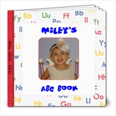 MileyABC book - 8x8 Photo Book (20 pages)