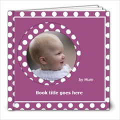 Pink and lilac Picture book 8x8 (39 pages) - 8x8 Photo Book (20 pages)