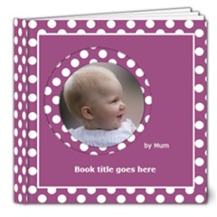 Pink and lilac Deluxe Picture book 8x8  (32 pages) - 8x8 Deluxe Photo Book (20 pages)