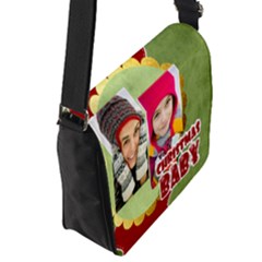 Flap Closure Messenger Bag (S) 