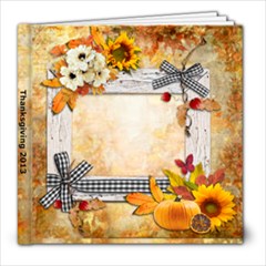 Thankful 8x8 album - 8x8 Photo Book (20 pages)