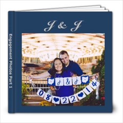 J&J Engagement Part 1 - 8x8 Photo Book (20 pages)