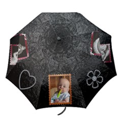 Black Brag Folding Umbrella