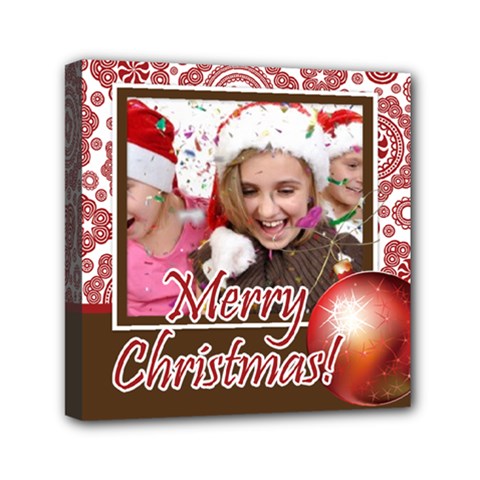 merry christmas - Mini Canvas 6 x 6 (Stretched) merry christmas - Mini Canvas 6 x 6 (Stretched)