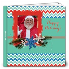 Teal & Red Holiday- 12x12 Photo Book - 12x12 Photo Book (20 pages)