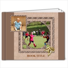 An all guys book 11x8.5  (40 Pages) - 11 x 8.5 Photo Book(20 pages)