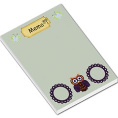 Owl Memo - Large Memo Pads