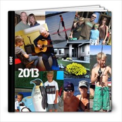 Donisons 2013 - 8x8 Photo Book (100 pages)