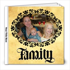 Family 8x8 photo book - 8x8 Photo Book (20 pages)