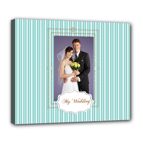 wedding - Deluxe Canvas 24  x 20  (Stretched)