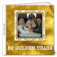 50th Anniversary 12x12 Album - 12x12 Photo Book (20 pages)