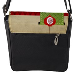 Flap Closure Messenger Bag (S) 