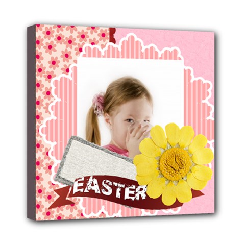 happy easter - Mini Canvas 8 x 8 (Stretched) happy easter - Mini Canvas 8 x 8 (Stretched)