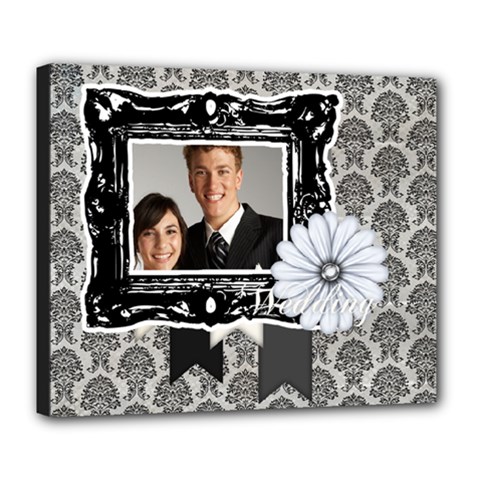 wedding - Deluxe Canvas 24  x 20  (Stretched)