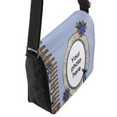 Flap Closure Messenger Bag (S) 