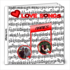 Love Song 8x8 photo book - 8x8 Photo Book (20 pages)