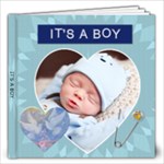 Cherished Baby Boy 12x12 Photo Book - 12x12 Photo Book (20 pages)