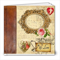 Vintage Valentine - 8x8 Photo Book (20 pages)