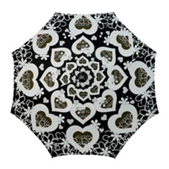Love Flower Golf Umbrella