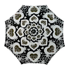 Love Flower golf umbrella