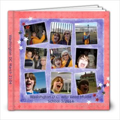March DC trip 2014 - 8x8 Photo Book (20 pages)