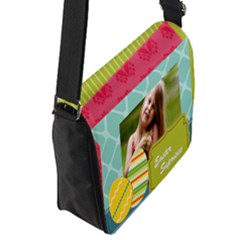 Flap Closure Messenger Bag (S) 