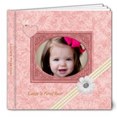 12 Months - 8x8 Deluxe Photo Book (20 pages)