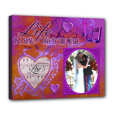 Love Song 24 x20  Delux Canvas