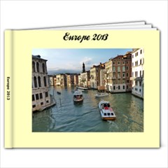 Europe 2013 Pam - 11 x 8.5 Photo Book(20 pages)