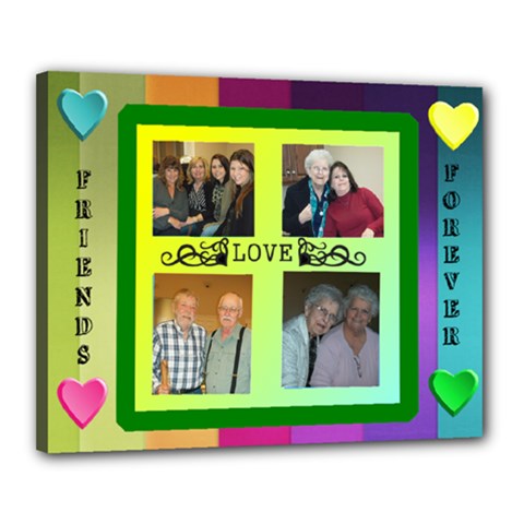 Friends 20x16 stretched canvas - Canvas 20 x 16 (Stretched) Friends 20x16 stretched canvas - Canvas 20 x 16 (Stretched)