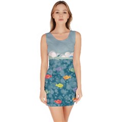 Sea life dress - Bodycon Dress