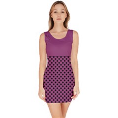 Pink and spotty - Bodycon Dress