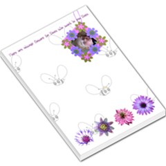 flowers memo pad - Large Memo Pads